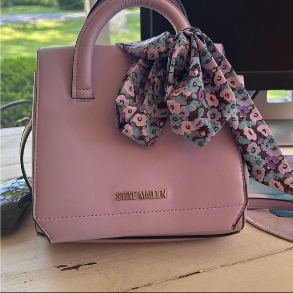 Steve Madden purple shoulder purse - Picture 1 of 5